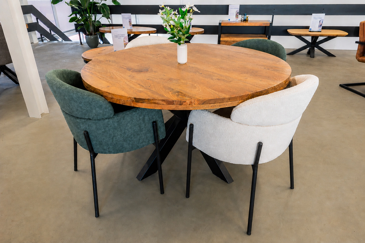 Mango tafel rond