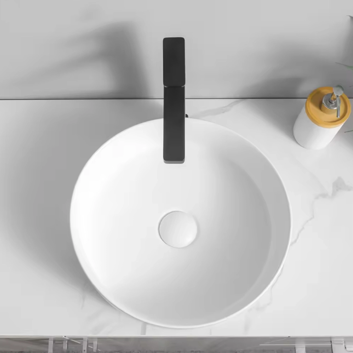 Waskom - Rond - Keramiek 40 cm - Afbeelding 2