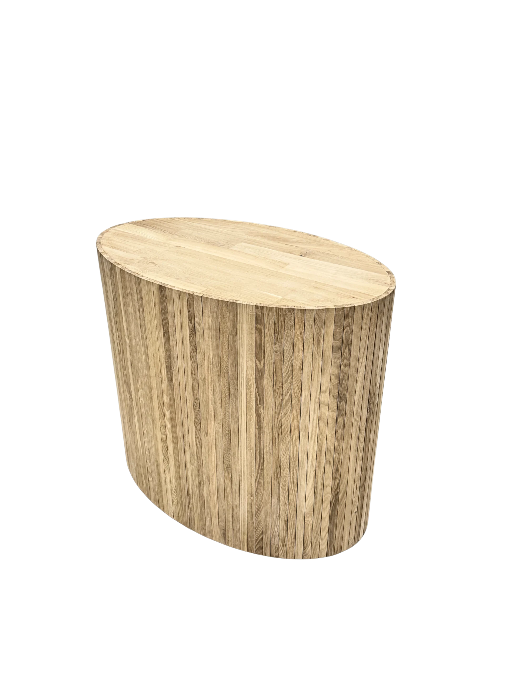 Houten onderstel - Kegel/ Cone - Eiken - Ovaal