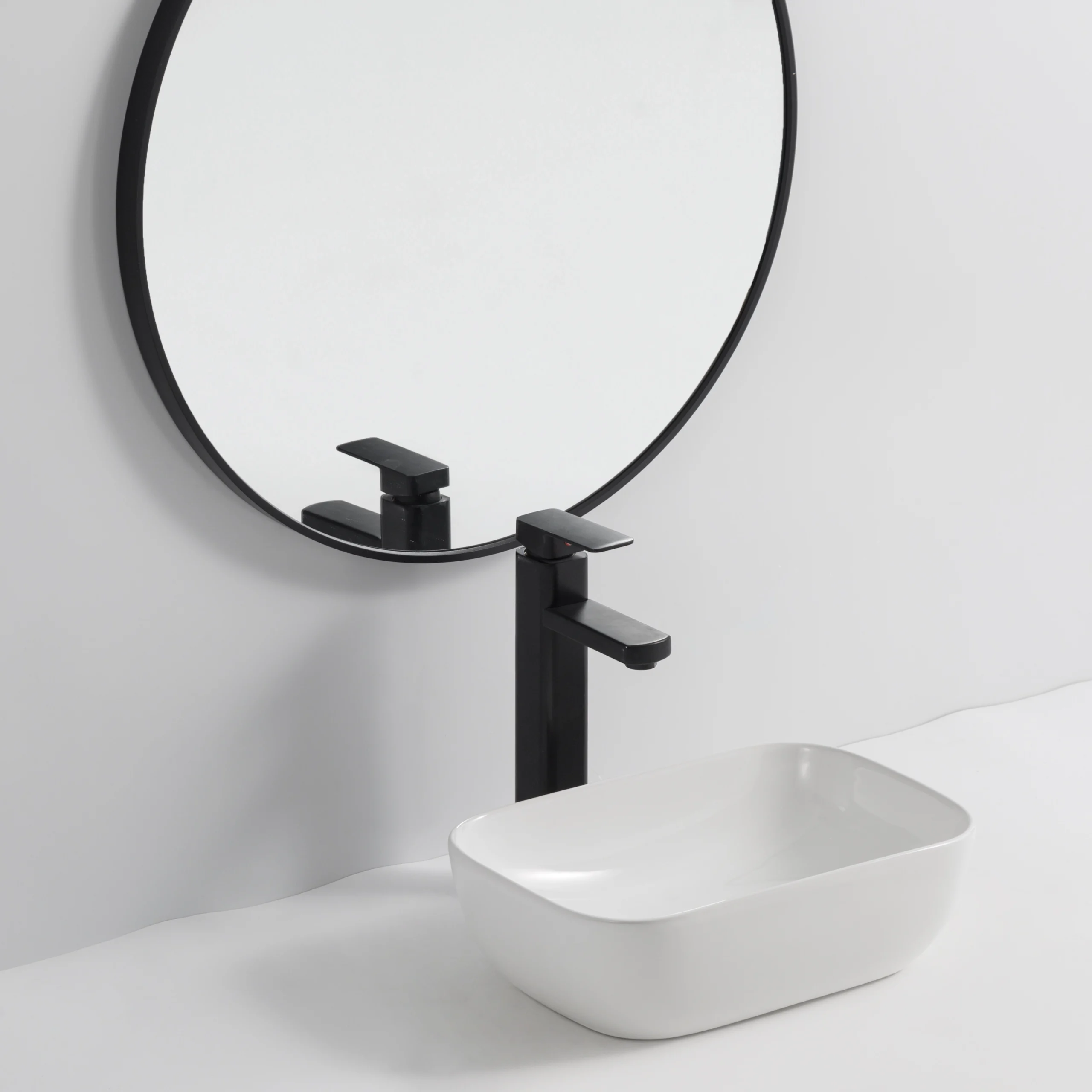 Waskom – Classic Vierkant – Keramiek – Wit - Afbeelding 4