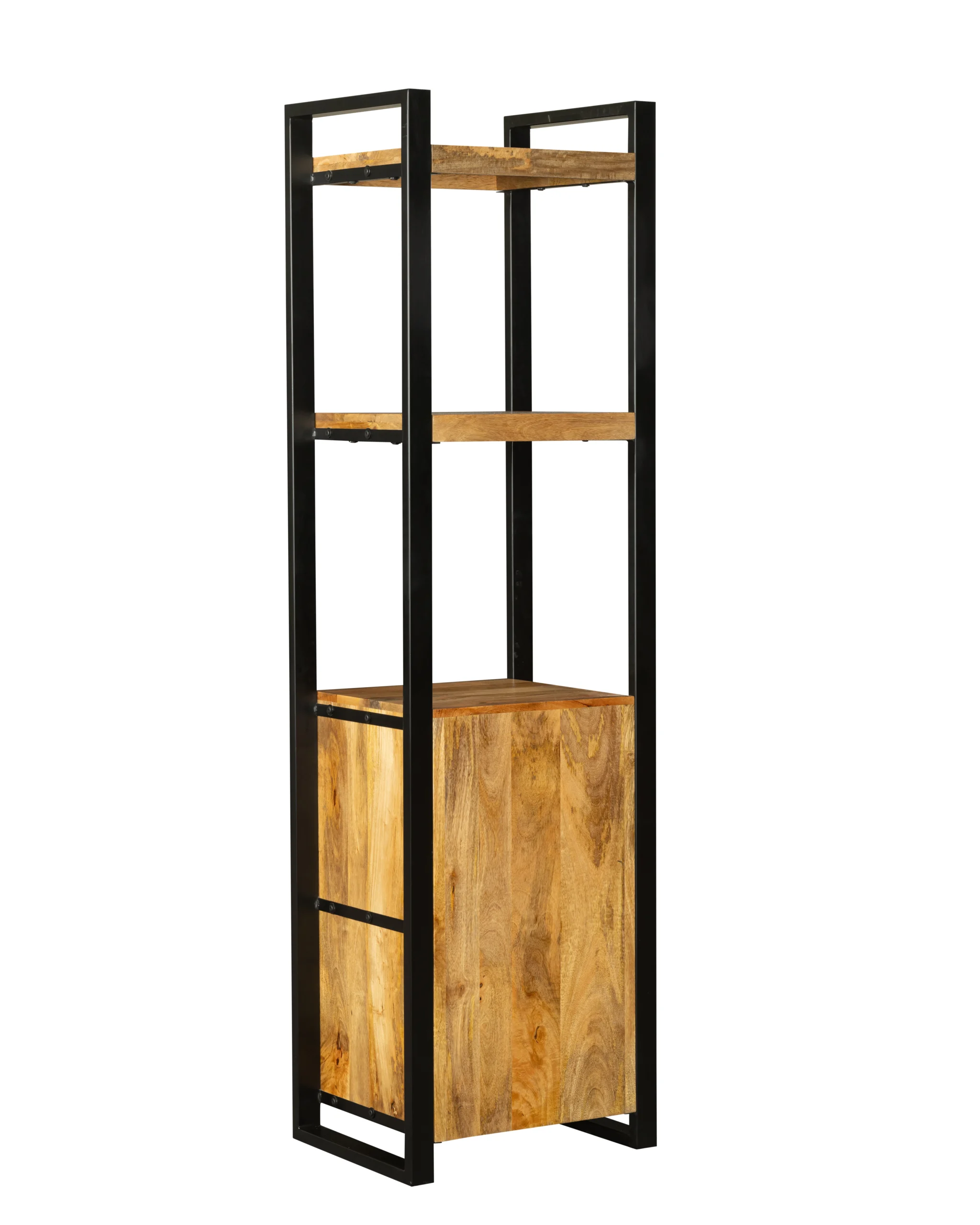 Boekenkast - Mango – Industrieel – 55×45×200 cm – Met 1 deur - Afbeelding 5