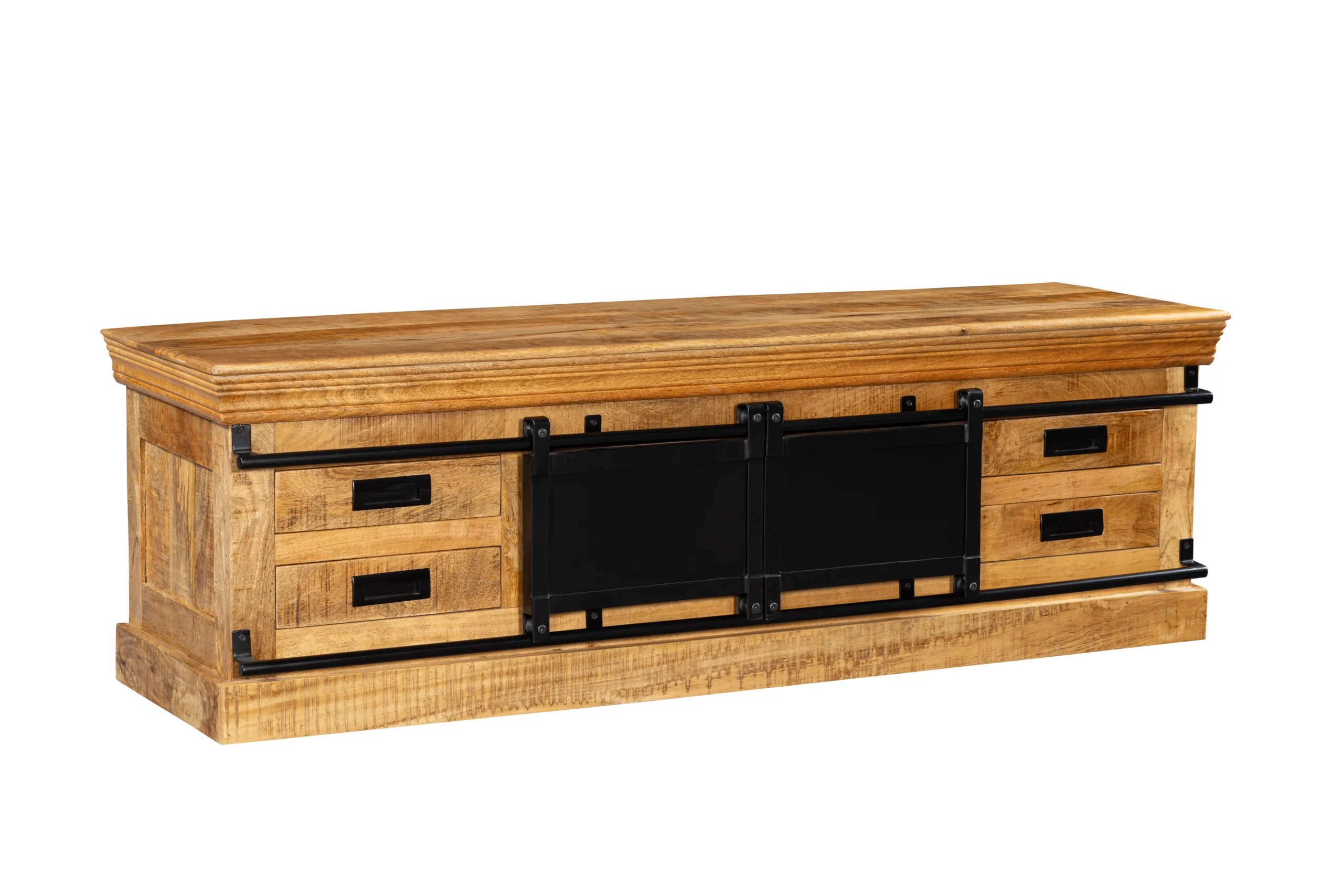 TV meubel Mango – Industrieel – 4 lades – Schuifdeuren - Afbeelding 3