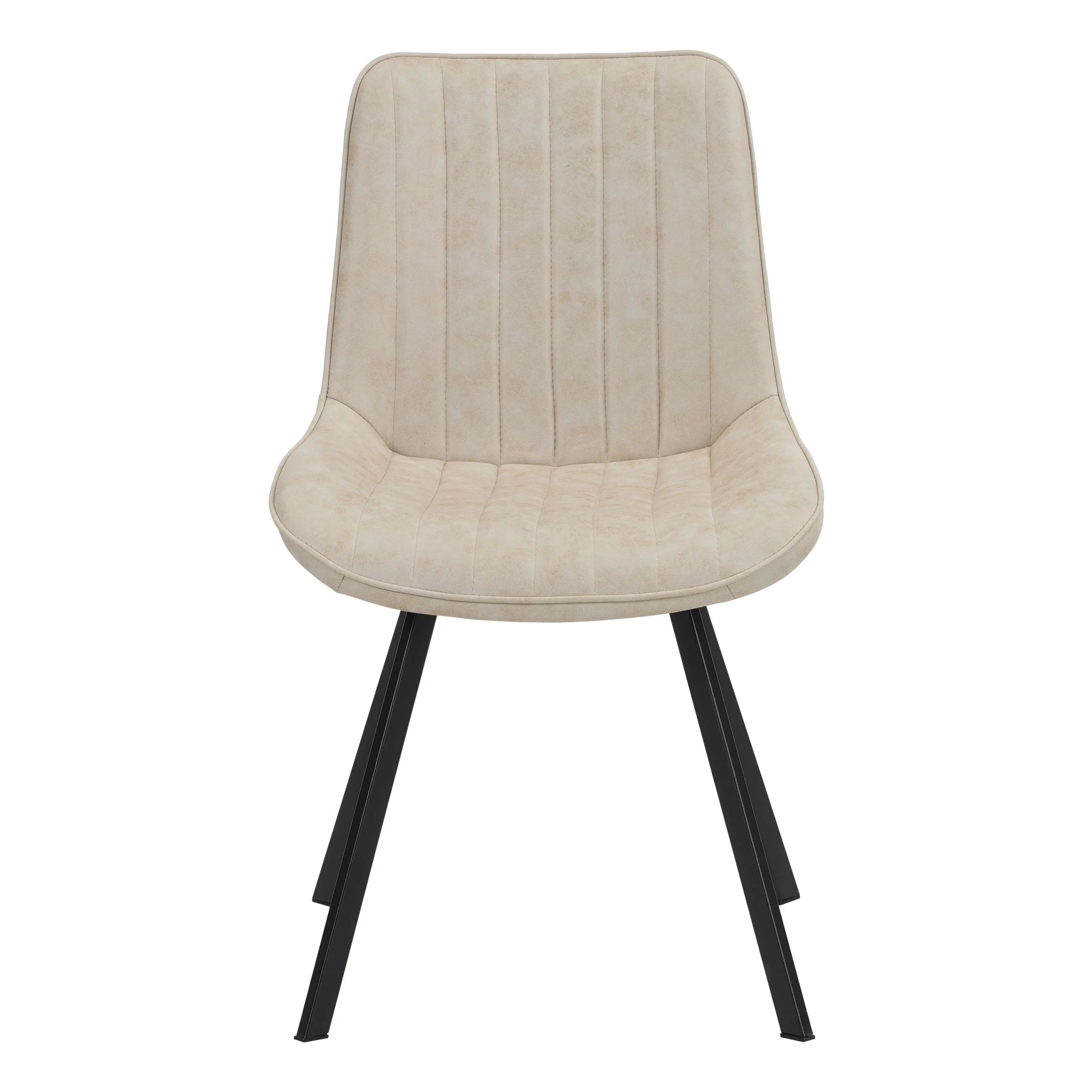 Stoel Liset - Lederlook - Off white