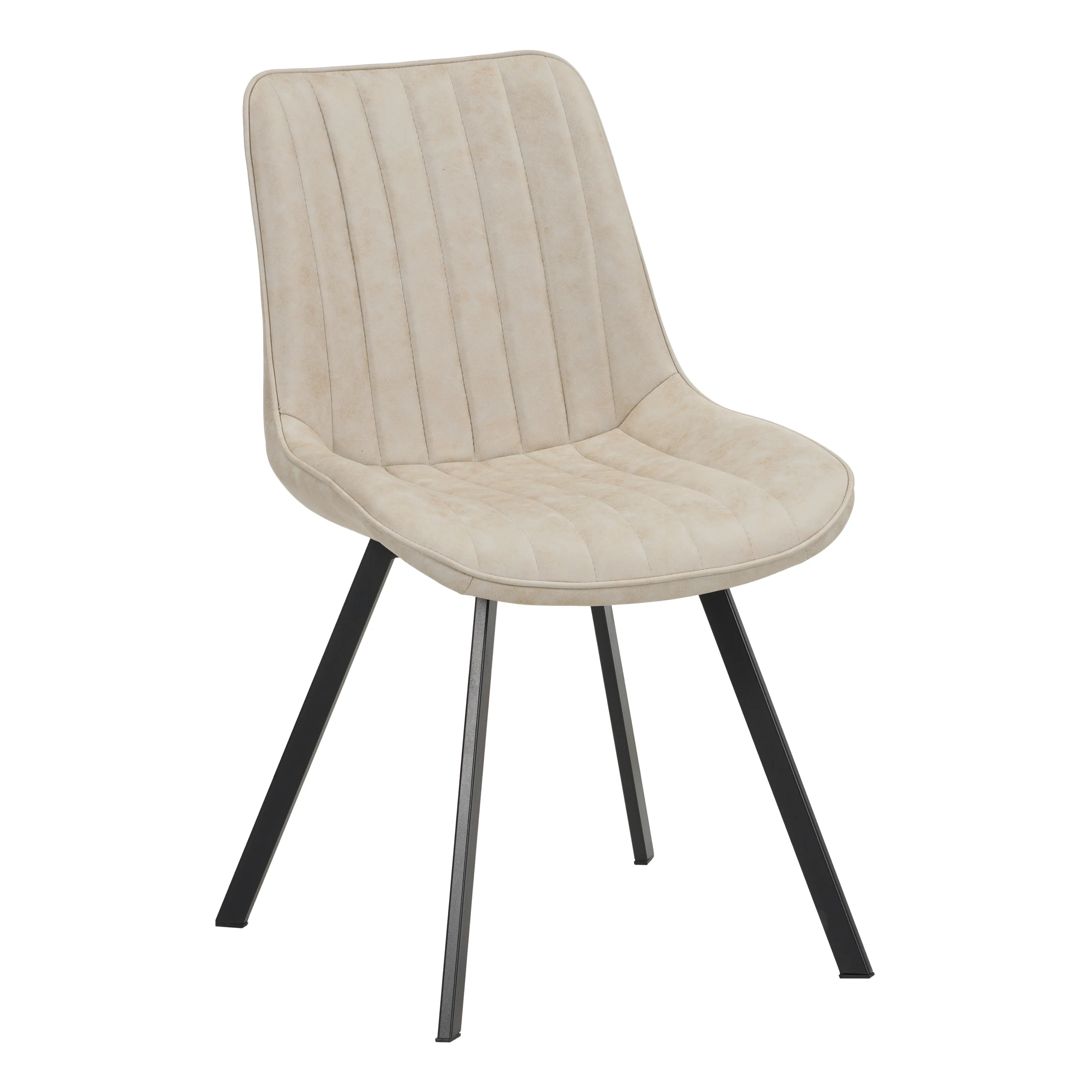 Stoel Liset - Lederlook - Off white