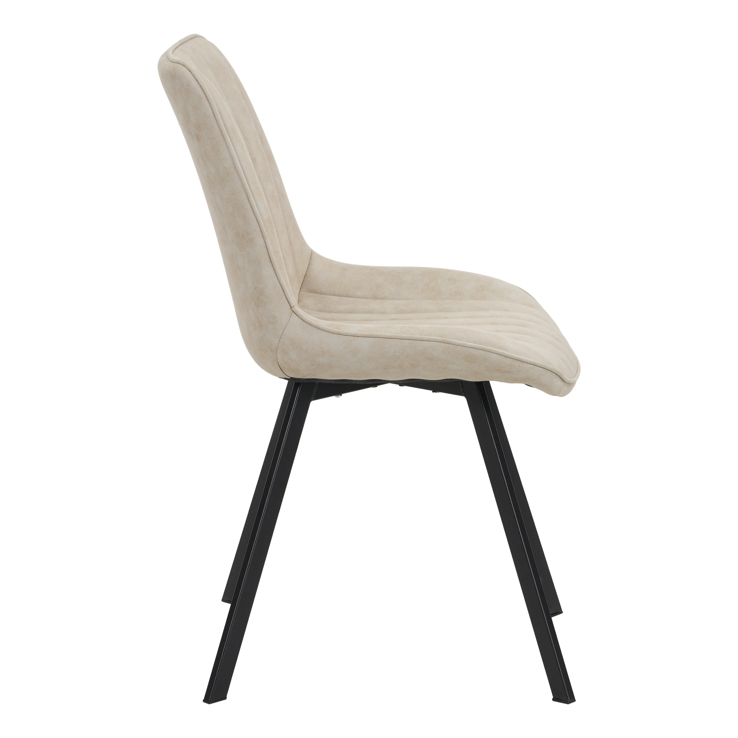 Stoel Liset - Lederlook - Off white