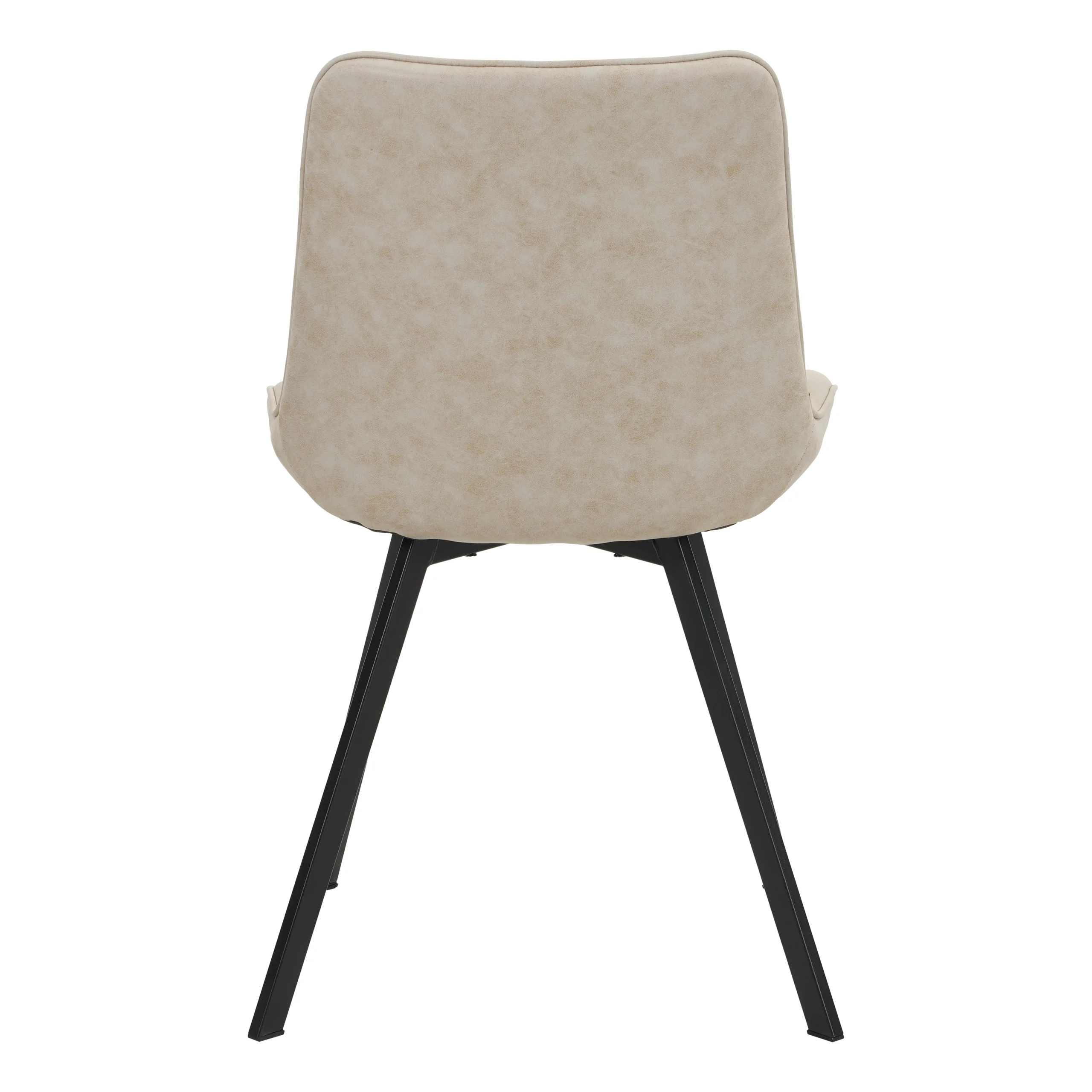 Stoel Liset - Lederlook - Off white