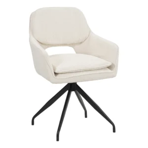 Stoel - Noor - Off white - draaibaar